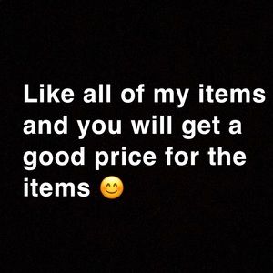 Like my items need these to go!!